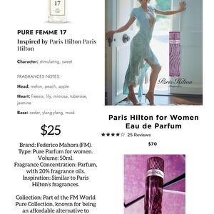 Paris Hilton Eau de Parfum: Inspired-by
